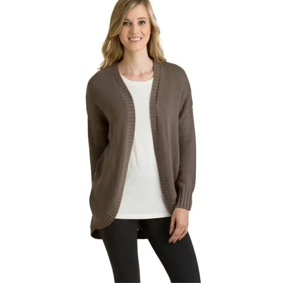 Tentree Womens Medium Anoba Open  Cotton Cardigan - Picture 1 of 15